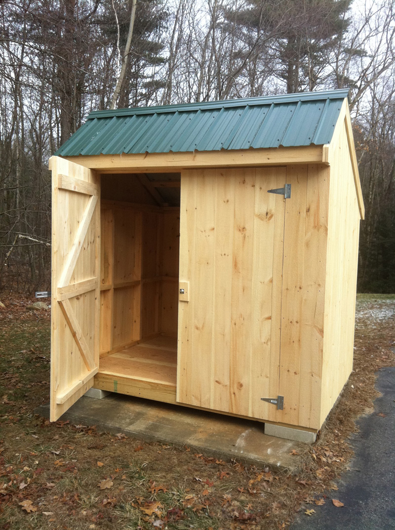 6 x 8 Double Door Salt Box